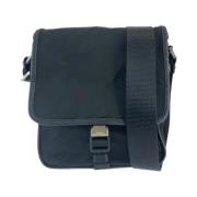 Pre-owned Canvas crossbody-bags Prada Vintage , Black , Dames