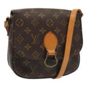 Pre-owned Canvas louis-vuitton-bags Louis Vuitton Vintage , Brown , Da...