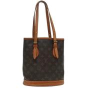 Pre-owned Canvas louis-vuitton-bags Louis Vuitton Vintage , Brown , Da...