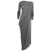 Pre-owned Fabric dresses Rick Owens Pre-owned , Gray , Dames