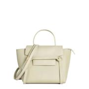 Pre-owned Leather celine-bags Celine Vintage , Green , Dames