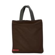 Pre-owned Canvas totes Prada Vintage , Brown , Dames