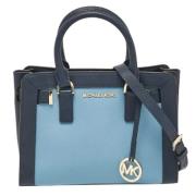 Pre-owned Leather handbags Michael Kors Pre-owned , Blue , Dames