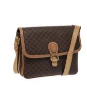 Pre-owned Canvas celine-bags Celine Vintage , Brown , Dames