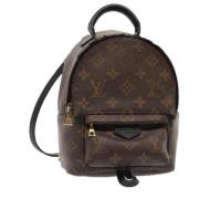 Pre-owned Canvas backpacks Louis Vuitton Vintage , Brown , Dames