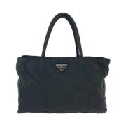 Pre-owned Canvas totes Prada Vintage , Black , Dames