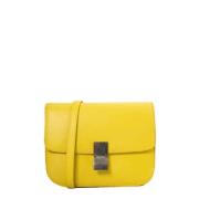 Pre-owned Leather celine-bags Celine Vintage , Yellow , Dames