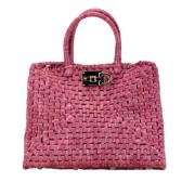 Pre-owned Fabric handbags Salvatore Ferragamo Pre-owned , Purple , Dam...