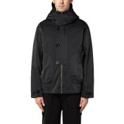 Zwarte Hooded Micro Kei Jas C.p. Company , Black , Heren