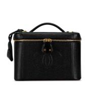 Pre-owned Leather chanel-bags Chanel Vintage , Black , Dames