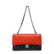 Pre-owned Leather chanel-bags Chanel Vintage , Black , Dames