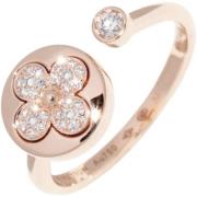 Pre-owned Rose Gold rings Louis Vuitton Vintage , Yellow , Dames