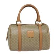 Pre-owned Canvas handbags Celine Vintage , Beige , Dames