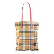 Pre-owned Cotton shoulder-bags Burberry Vintage , Multicolor , Dames