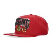 Chicago Blackhawks NHL Champ Snapback Pet Mitchell & Ness , Red , Here...