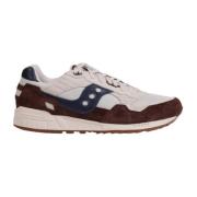 Suede Shadow Sneakers Herfst/Winter Collectie Saucony , Brown , Heren