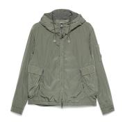 Groene Hooded Chrome-R Jas C.p. Company , Green , Heren