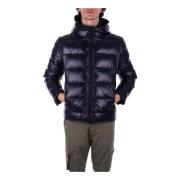 Blauwe Hoodie Dubbele Rits Zakken Fay , Blue , Heren