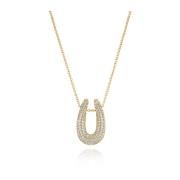 Goccia Piccolo Ketting met Witte Zirkonia Sif Jakobs Jewellery , Yello...