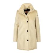 Velvet Neo Coat Jacket RRD , Beige , Dames