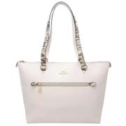 Pre-owned Leather shoulder-bags Coach Pre-owned , White , Dames