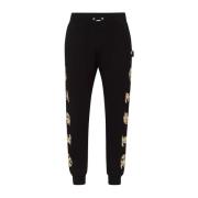 Gotische Paisley Sweatpants Stijlvol Zwart Philipp Plein , Black , Her...