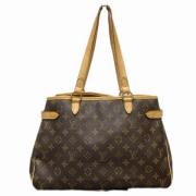 Pre-owned Canvas handbags Louis Vuitton Vintage , Brown , Dames