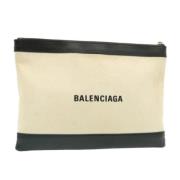 Pre-owned Canvas clutches Balenciaga Vintage , Black , Dames