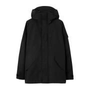 Zwarte hoodie met logo-applicatie Burberry , Black , Heren