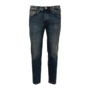 Denim Skinny 5-Pocket Jeans Nine In The Morning , Blue , Heren