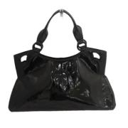 Pre-owned Plastic handbags Cartier Vintage , Black , Dames