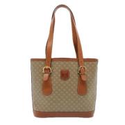 Pre-owned Canvas totes Celine Vintage , Beige , Dames