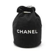 Pre-owned Canvas chanel-bags Chanel Vintage , Black , Dames