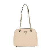 Beige Dome Tas voor Vrouwen Guess , Beige , Dames