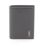 Pre-owned Leather wallets Yves Saint Laurent Vintage , Black , Heren