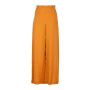 Wijde Broek NIU , Orange , Dames