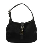 Pre-owned Satin gucci-bags Gucci Vintage , Black , Dames