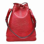 Pre-owned Leather louis-vuitton-bags Louis Vuitton Vintage , Red , Dam...