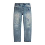 Vintage Classic Fit Jeans Ralph Lauren , Blue , Heren