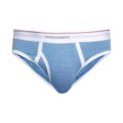 Blauwe Logo Boxershorts Dsquared2 , Blue , Heren