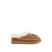 Suede Alpine Mules met Sheepskin Kraag UGG , Brown , Dames