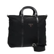 Pre-owned Nylon prada-bags Prada Vintage , Black , Dames