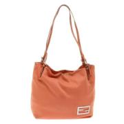 Pre-owned Nylon fendi-bags Fendi Vintage , Orange , Dames