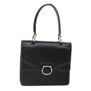 Pre-owned Leather handbags Celine Vintage , Black , Dames