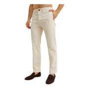 Crème Chino Broek Fay , Beige , Heren