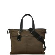 Pre-owned Canvas handbags Coach Pre-owned , Brown , Dames