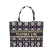 Pre-owned Canvas dior-bags Dior Vintage , Blue , Dames