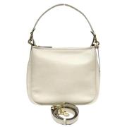 Pre-owned Leather shoulder-bags Coach Pre-owned , Beige , Dames