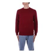 Bordeaux Logo Sweater Regular Fit Saint Barth , Red , Heren