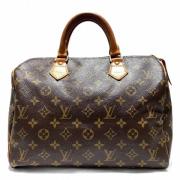 Pre-owned Canvas handbags Louis Vuitton Vintage , Brown , Dames